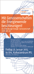Flyer Veranstaltung