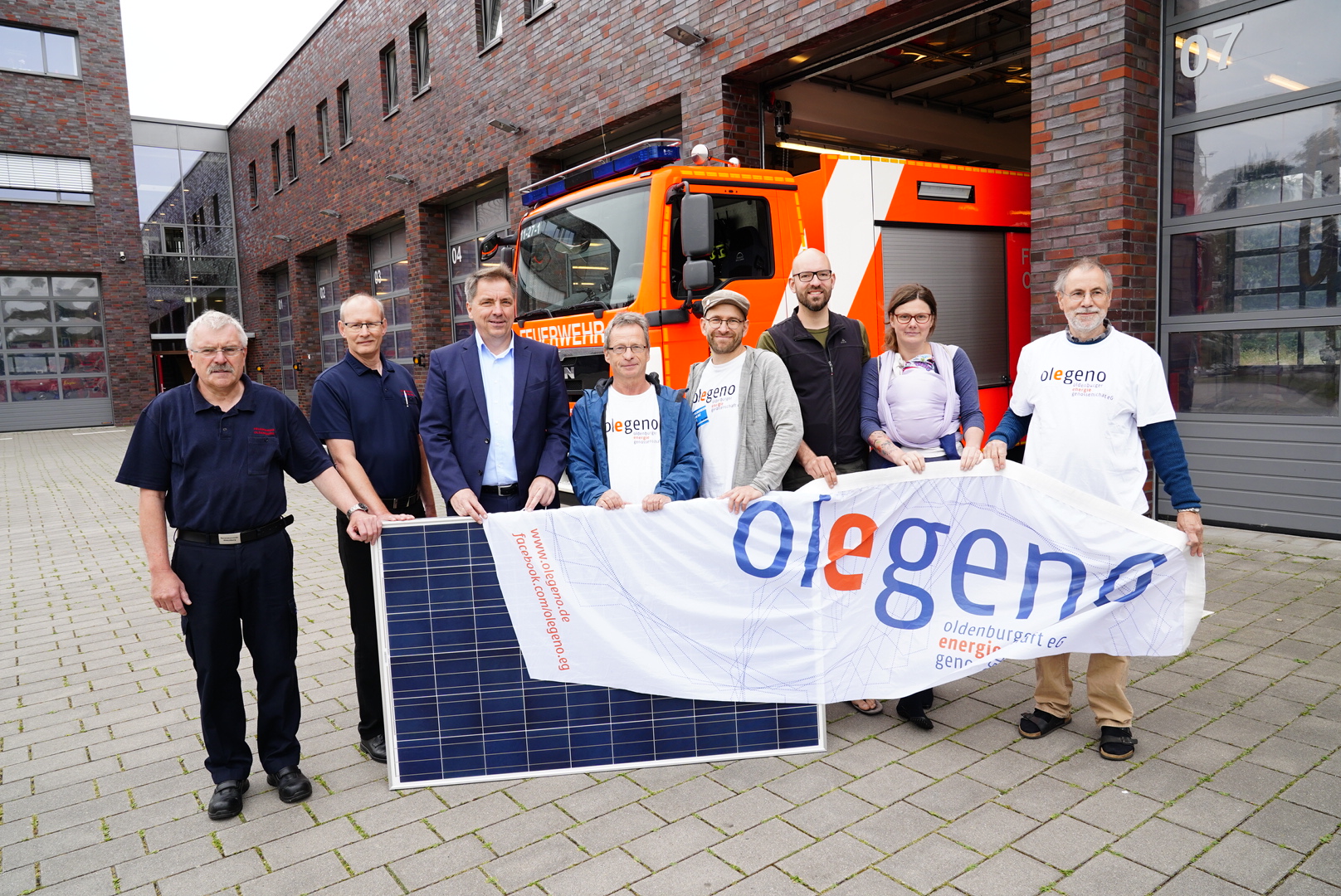 Einweihung der PV Anlage