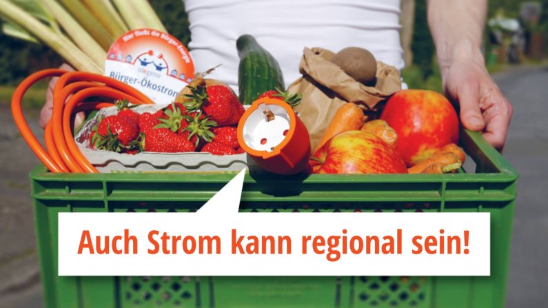 Regionales Obst und Gemüse? Auch Strom kann regional sein.