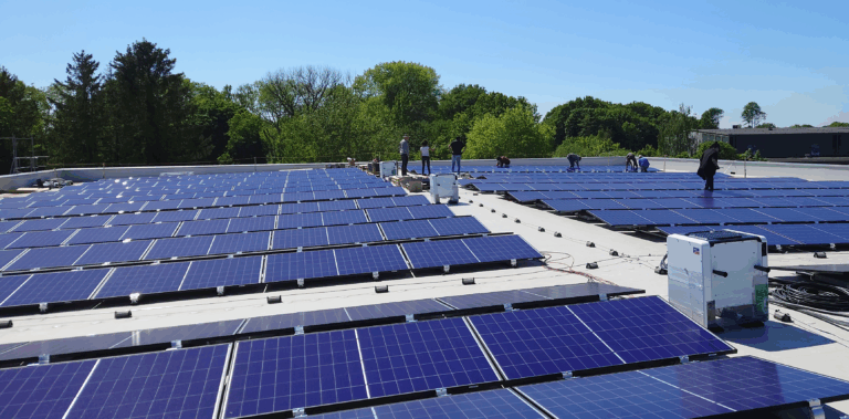 Solaranlage Quartiersgarage