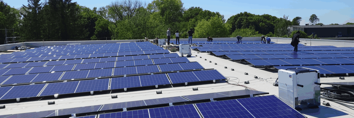 Solaranlage Quartiersgarage